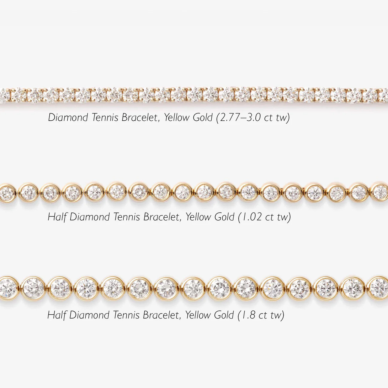 2.0mm Diamond Tennis Bracelet